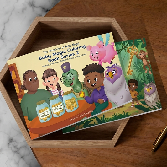 Baby Mogul Coloring Book Set (Both Books)